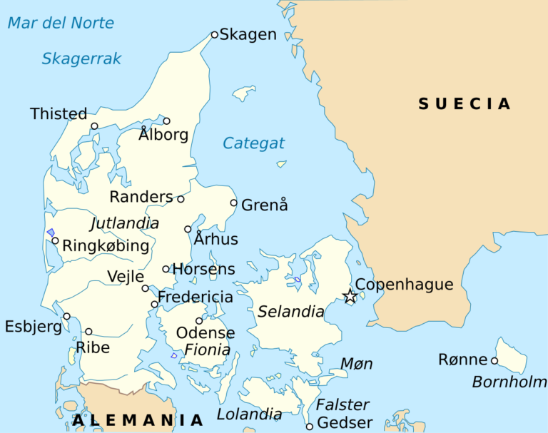 Grupo De Islas Del Atlántico Pertenecientes A Dinamarca