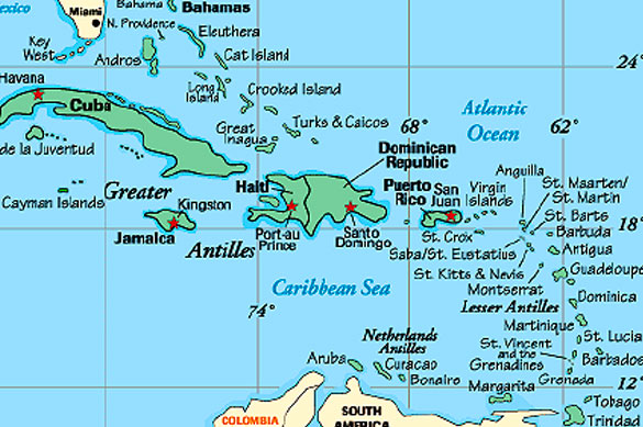 Islas del Caribe