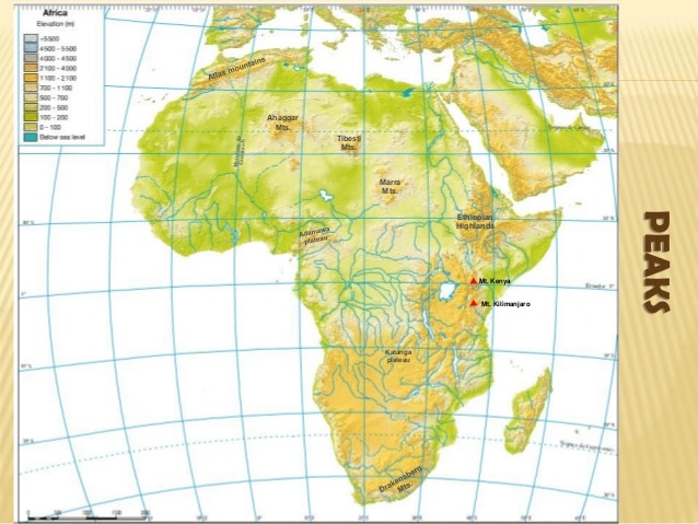 Penínsulas de África